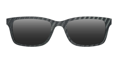 The Polarized Obsidian Stripe Sun Top