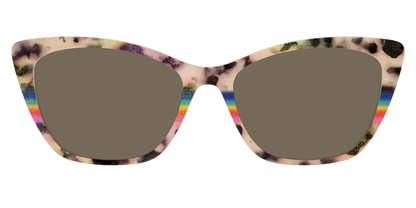 The Polarized Prism Split Tortoise Sun Top