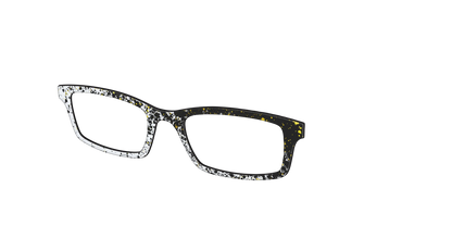 The Black & White Splatter