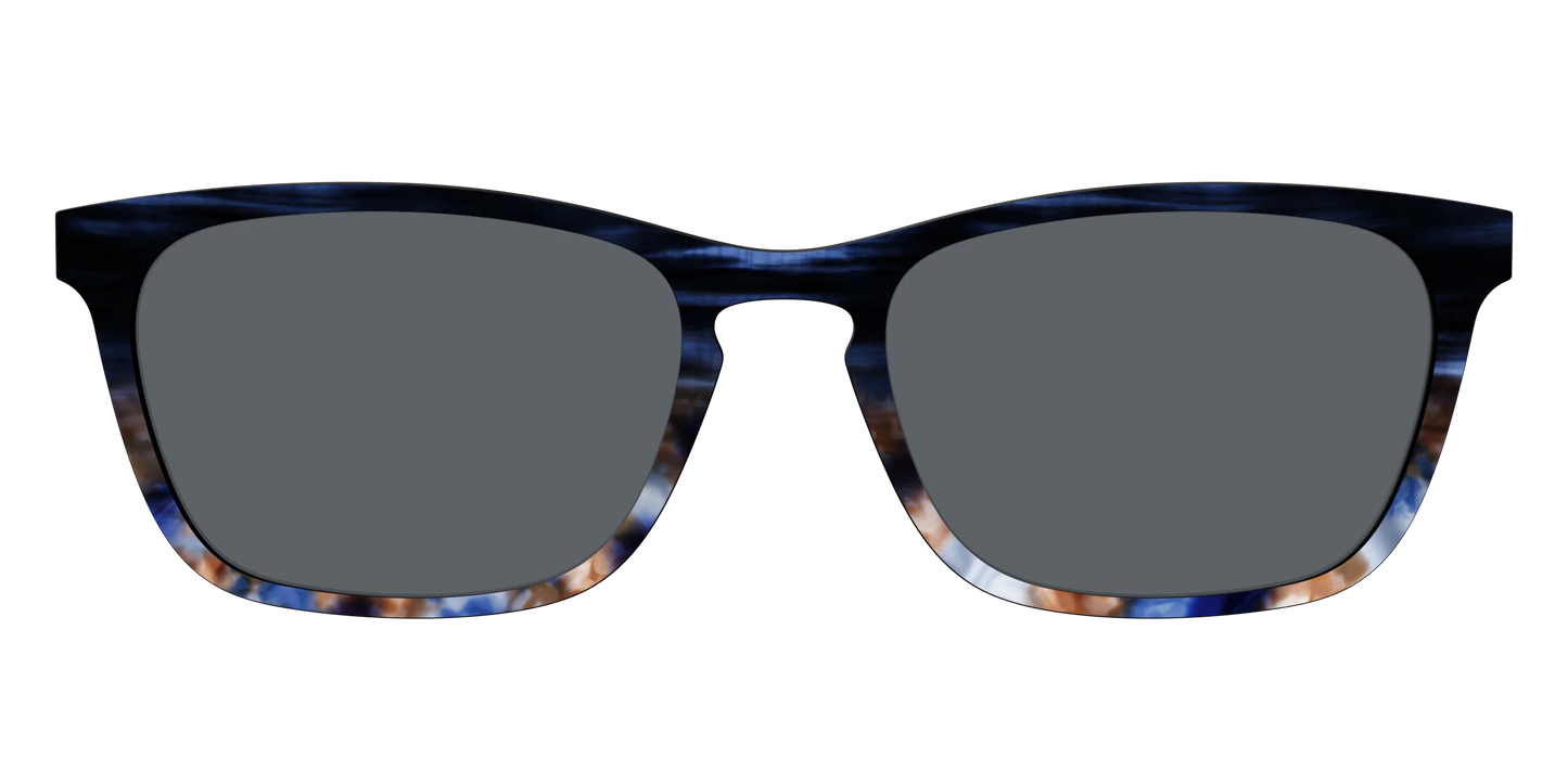The Polarized Blue Horn Tortoise Sun Top