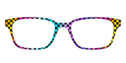 The Rainbow Checkerboard