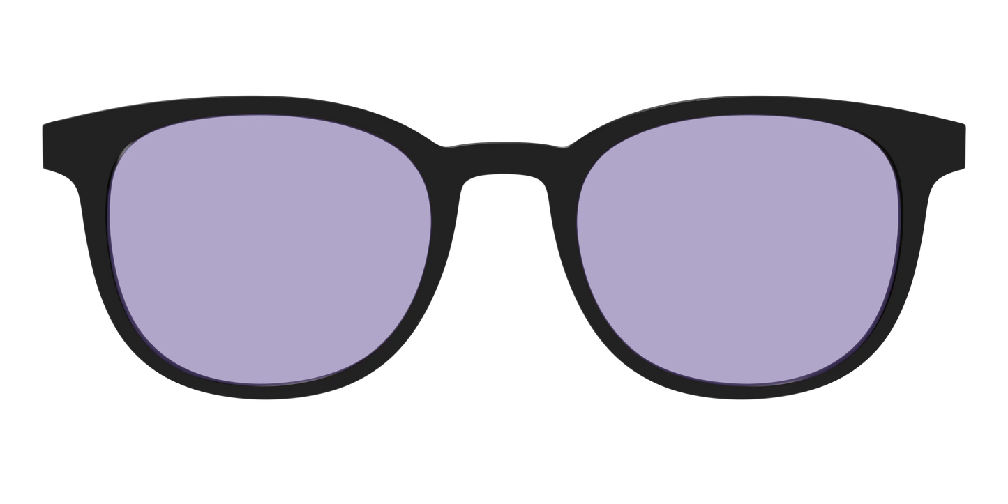 The Black With Celestial Purple Lens