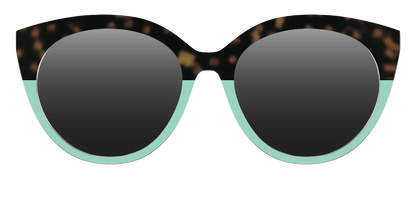 The Polarized Matcha Split Sun Top