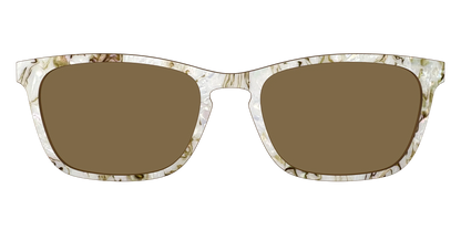 The Polarized Ivory Sand Pearl Shell Sun Top