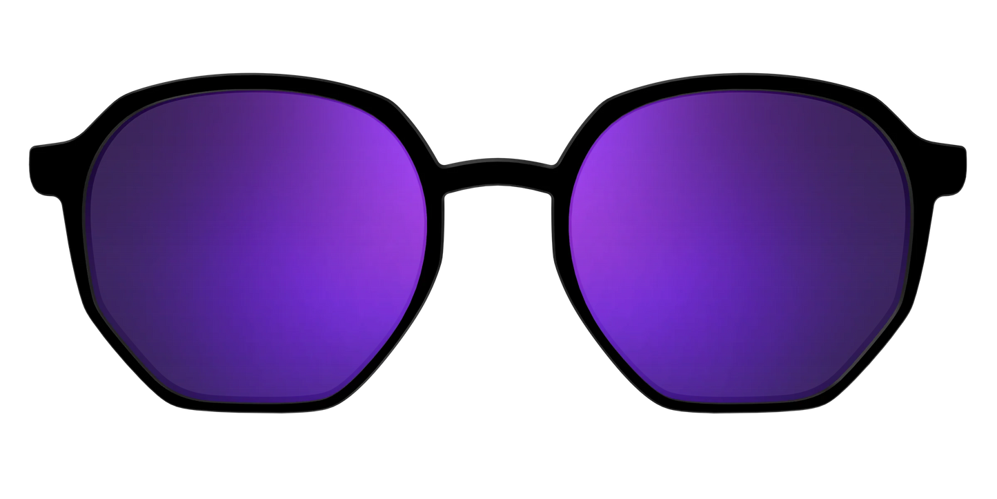 The Polarized Purple Reflective Sun Top