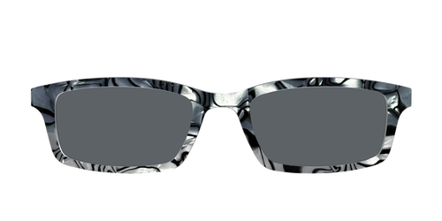 The Polarized Zebra Pearl Split Sun Top