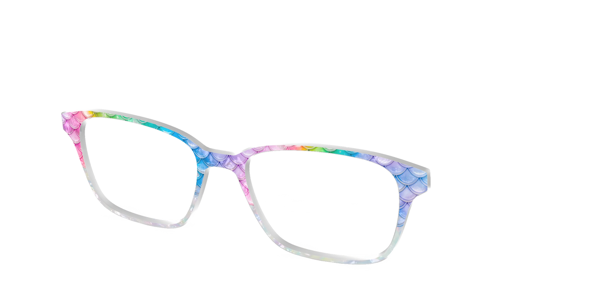 The Rainbow Pearl Scales Crystal