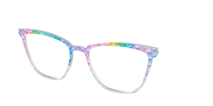 The Rainbow Pearl Scales Crystal