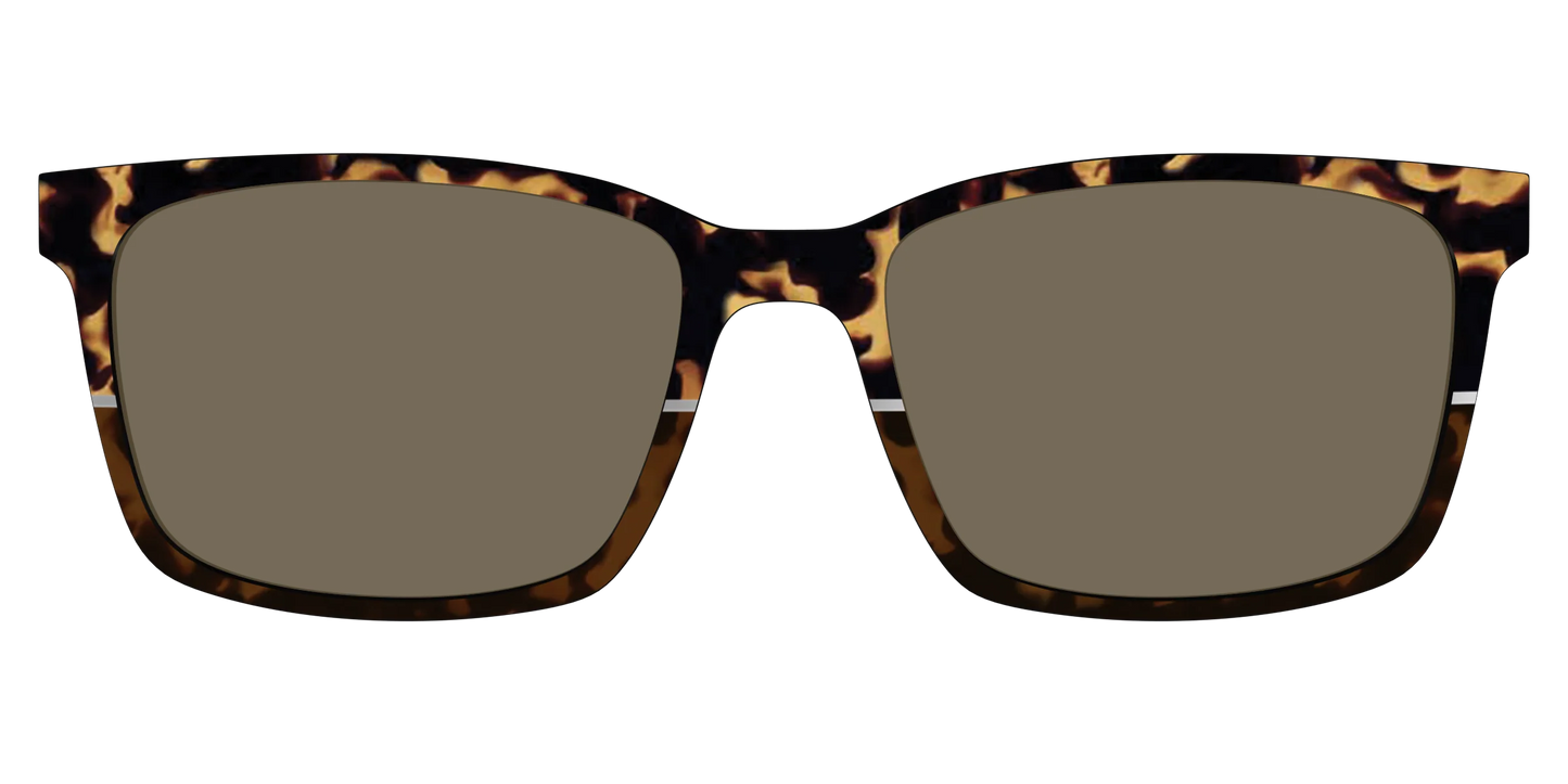 The Polarized Chic Tortoise Split Sun Top