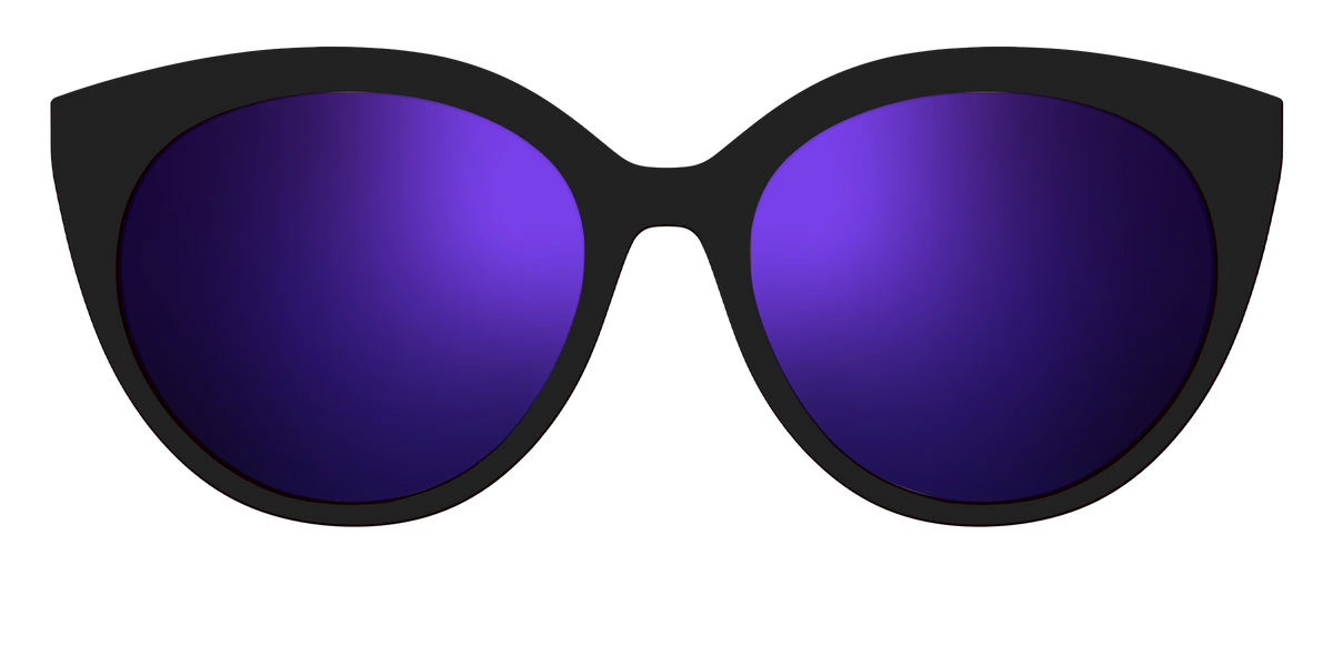 The Polarized Purple Reflective Sun Top