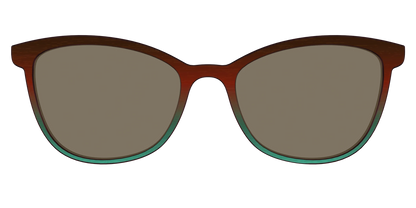 The Polarized Mahogany to Juniper Woodgrain Sun Top