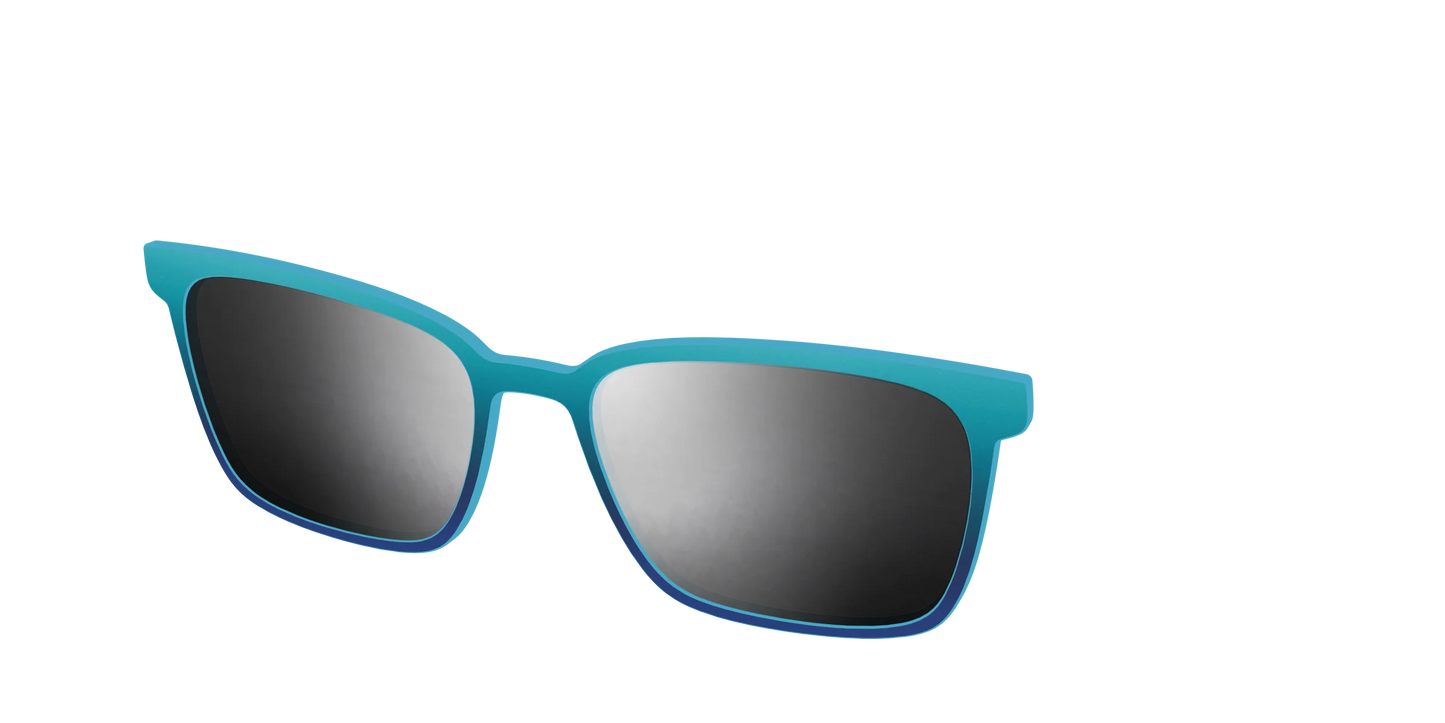 The Polarized Ocean Blue Sun Top