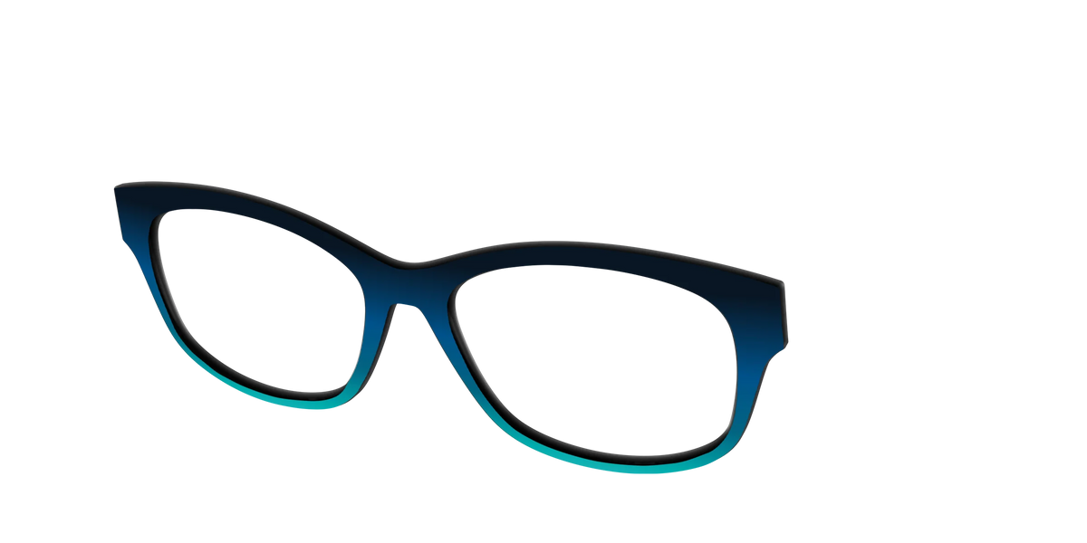 The Royal Blue to Seafoam Gradient