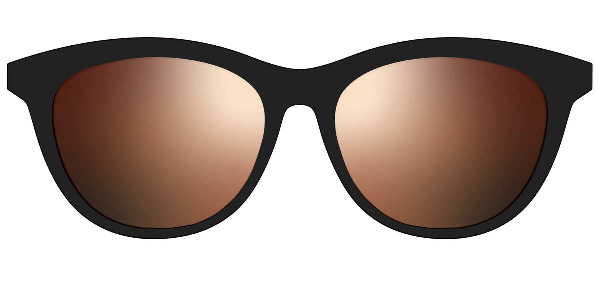 The Polarized Gold Reflective Sun Top