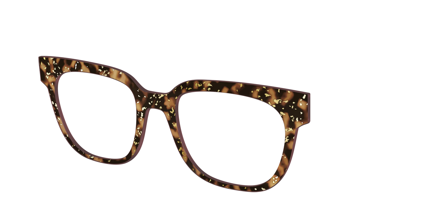 The Sandalwood Tortoise with Gold Foil