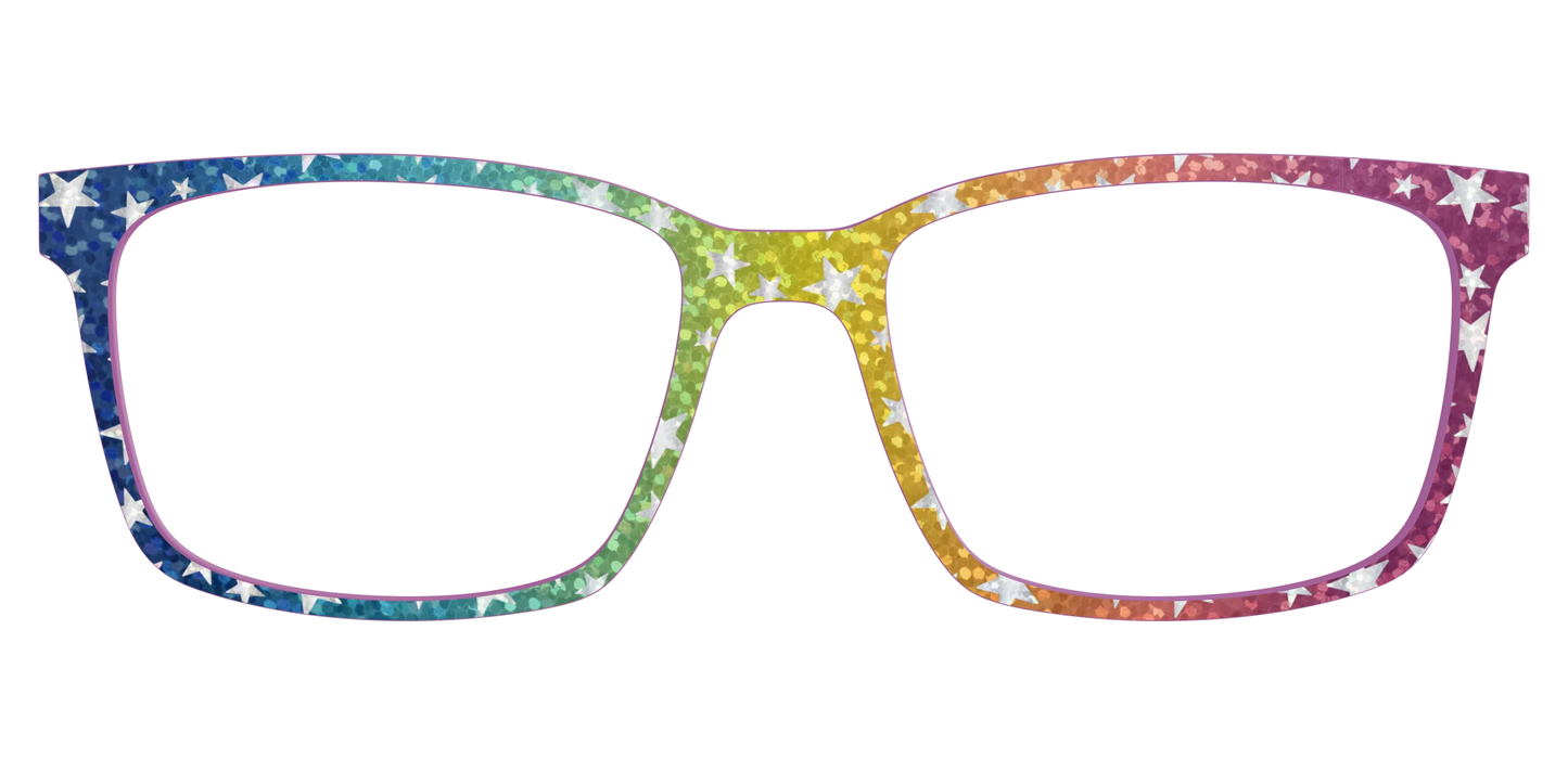 The Iridescent Rainbow Stars