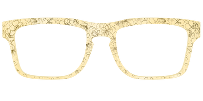 The Yellow Shimmer Petals with Gold Foil