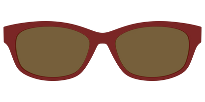 The Polarized Burgundy Sun Top