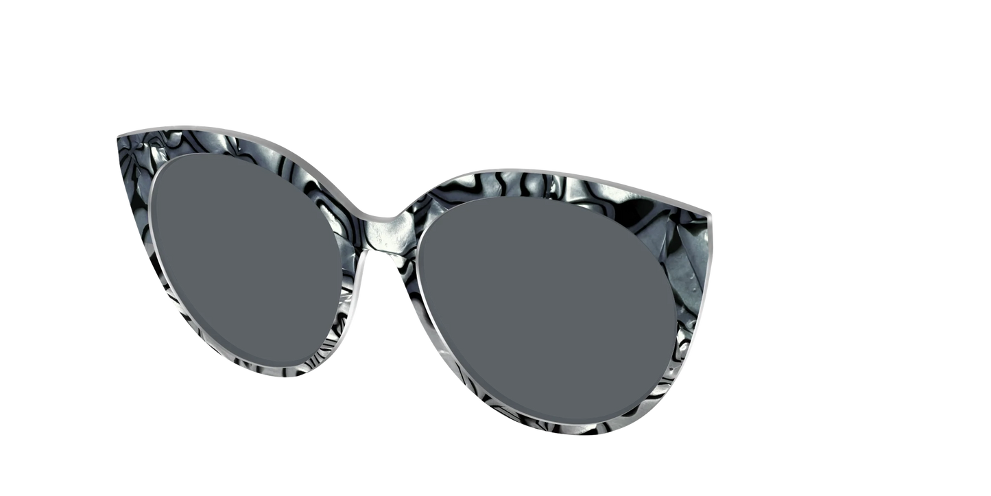 The Polarized Zebra Pearl Split Sun Top
