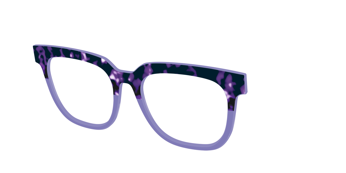 The Iris Tortoise Crystal Split