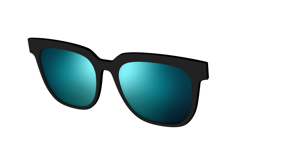 The Polarized Blue Reflective Sun Top