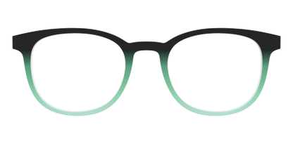 The Black to Spearmint Gradient