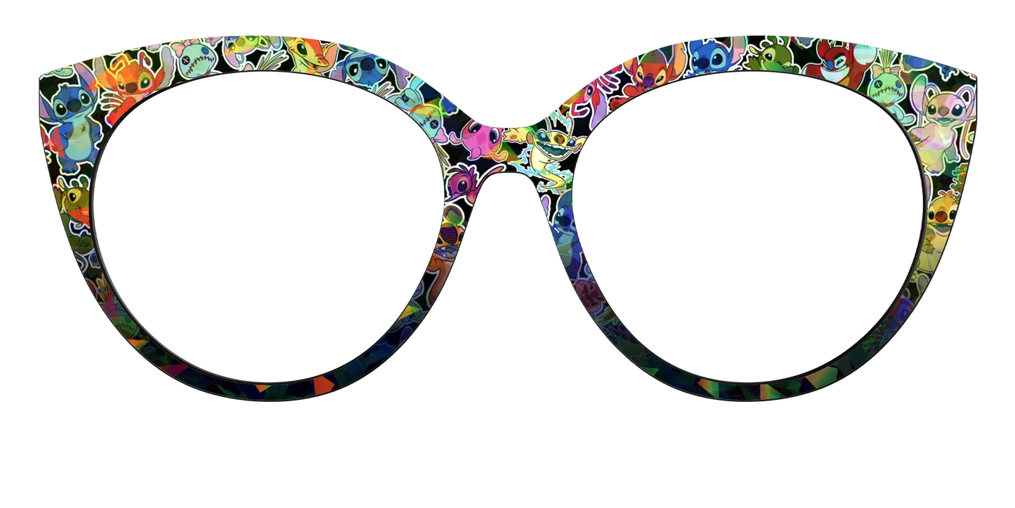 Stitch & Friends Sticker Holographic