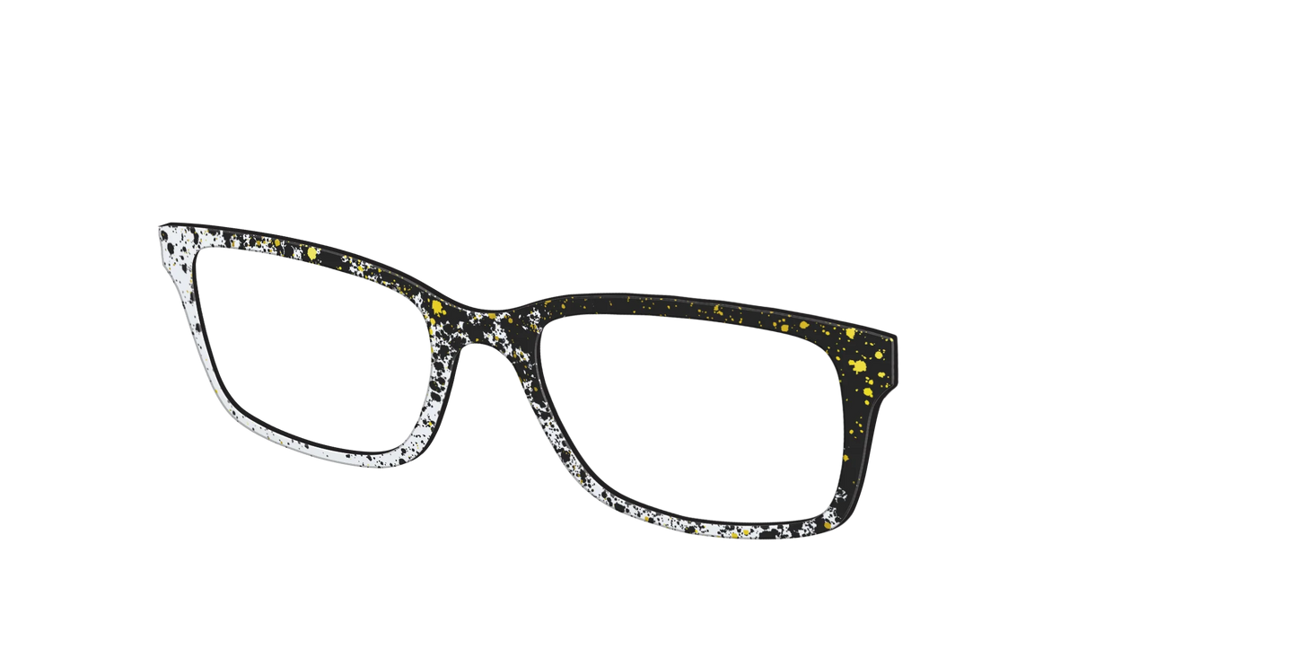 The Black & White Splatter