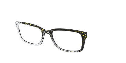 The Black & White Splatter