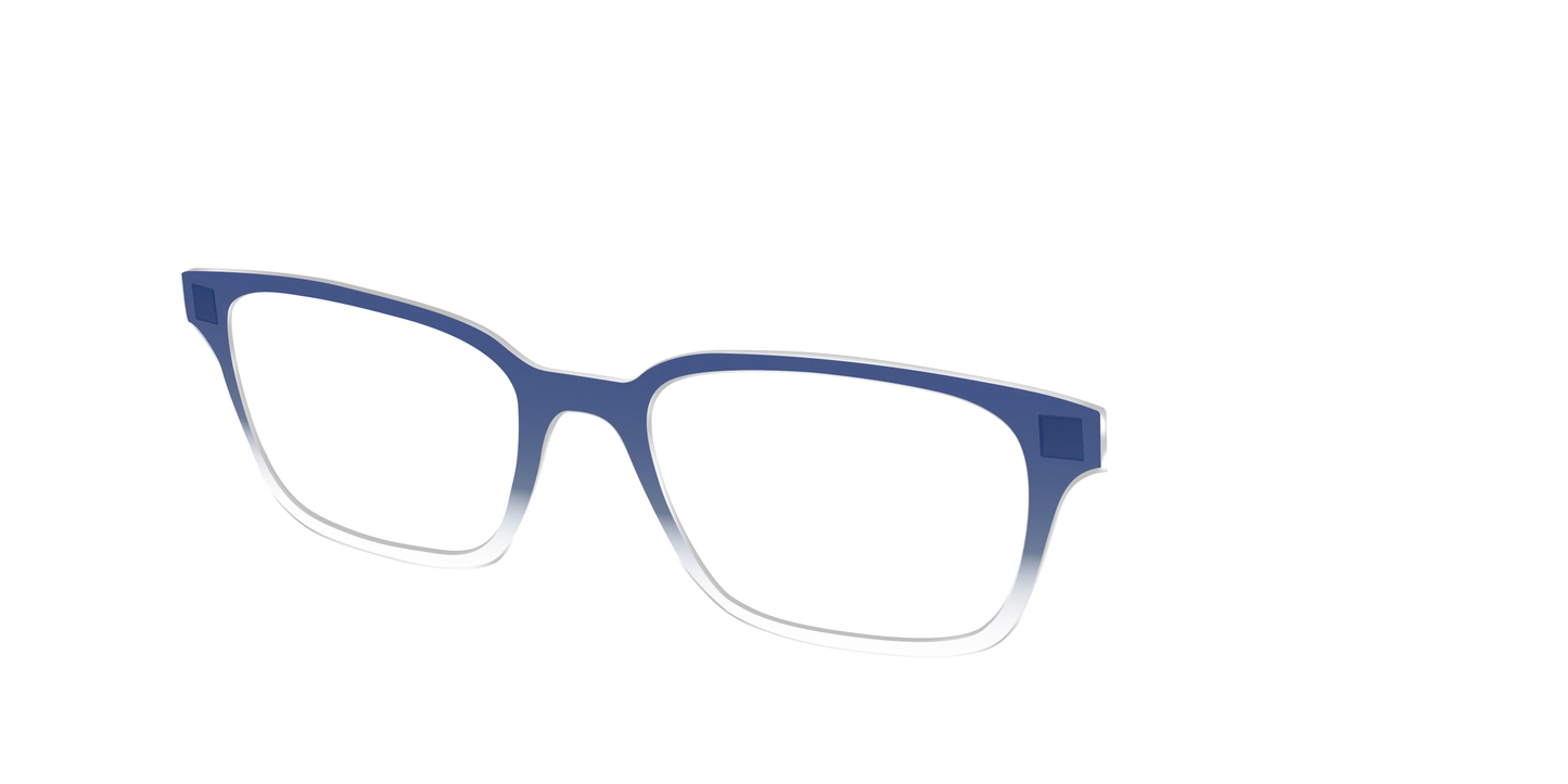 The Navy Gradient Crystal