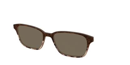 The Polarized Dark Oak Tortoise Split Sun Top