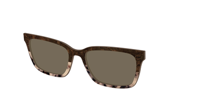 The Polarized Dark Oak Tortoise Split Sun Top