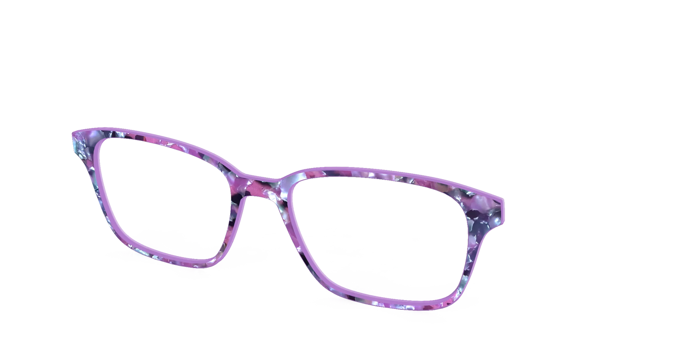 The Sunset Hibiscus Pearl Tortoise