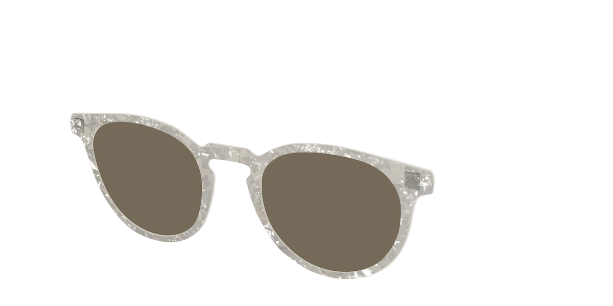The Polarized White Quartz Pearl Sun Top
