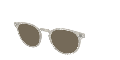 The Polarized White Quartz Pearl Sun Top