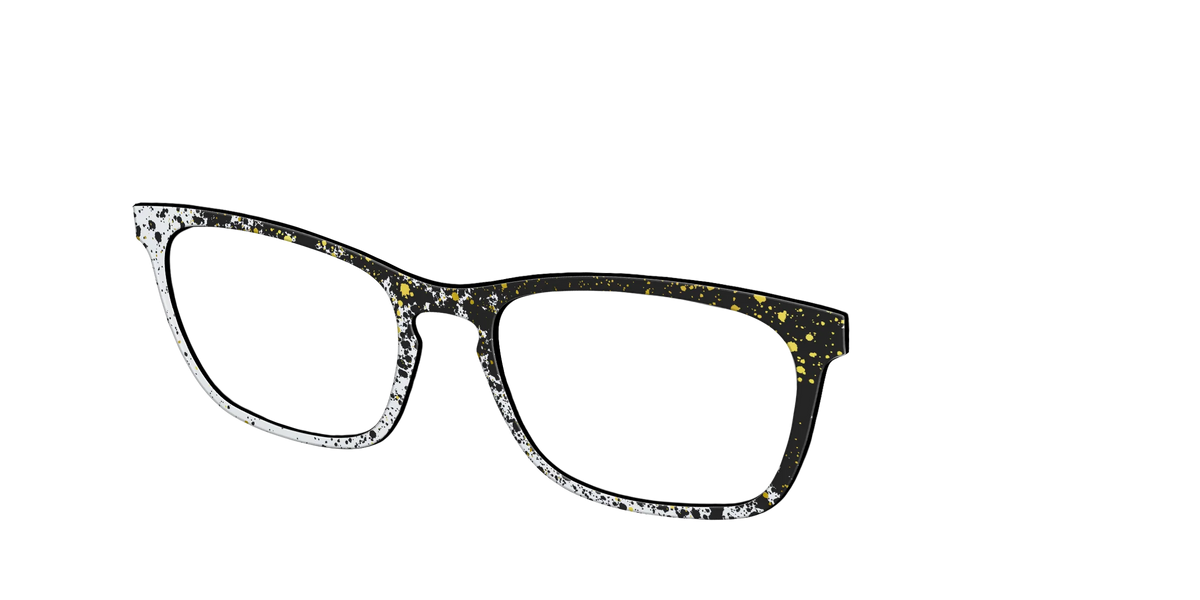 The Black & White Splatter