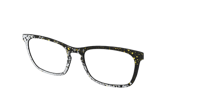 The Black & White Splatter