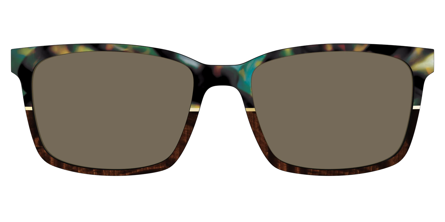 The Polarized Mirage Split with Gold Foil Sun Top