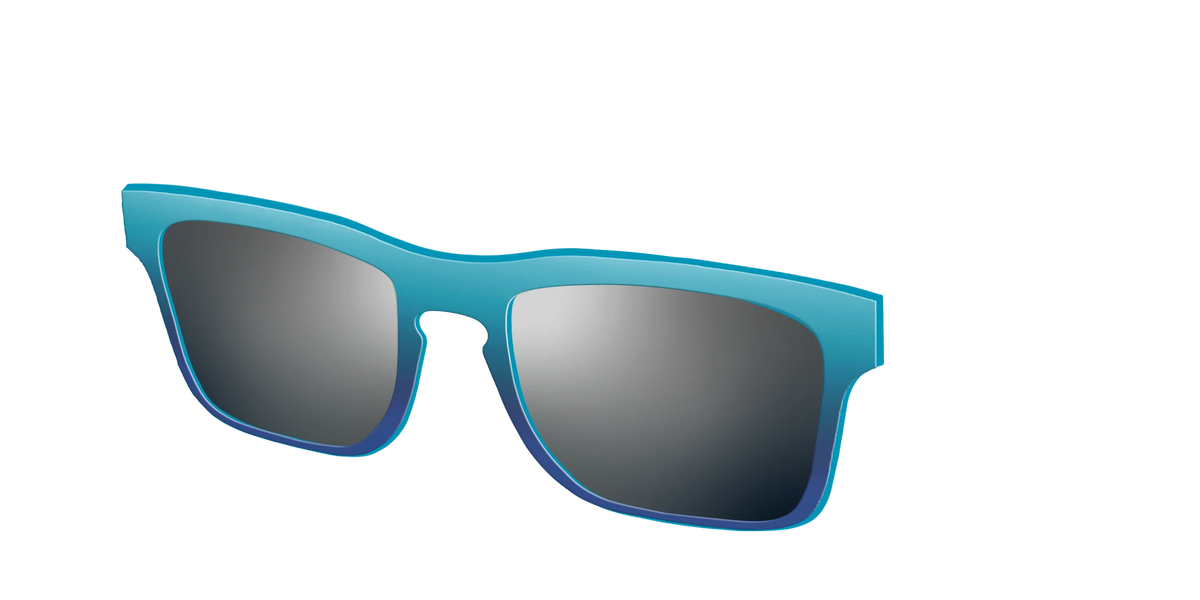 The Polarized Ocean Blue Sun Top