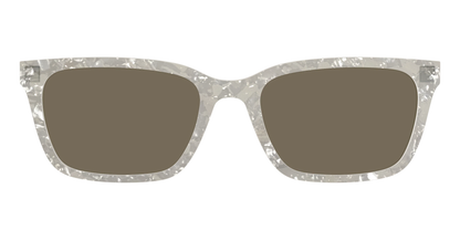The Polarized White Quartz Pearl Sun Top