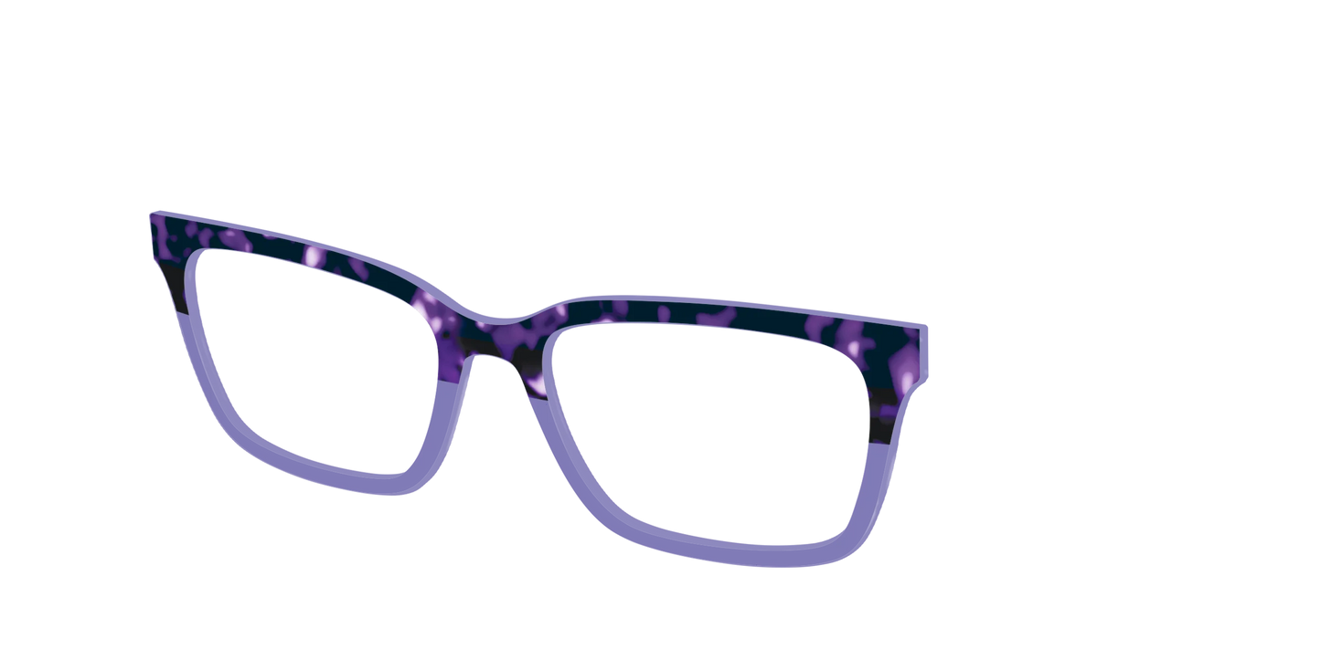 The Iris Tortoise Crystal Split