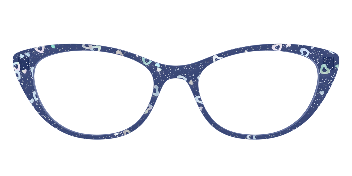 The Denim Heart Glitter Crystal