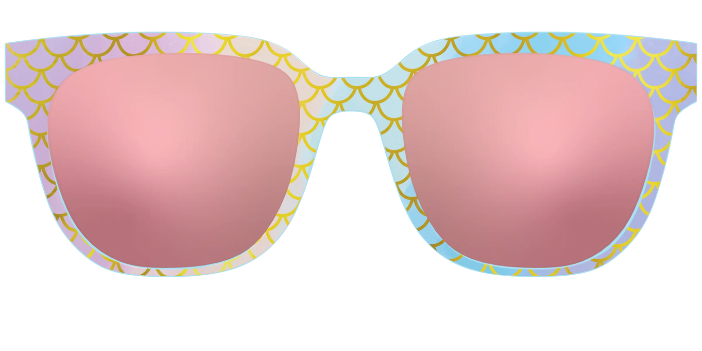 The Polarized Rainbow Mermaid Sun Top