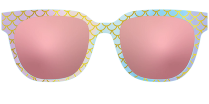 The Polarized Rainbow Mermaid Sun Top