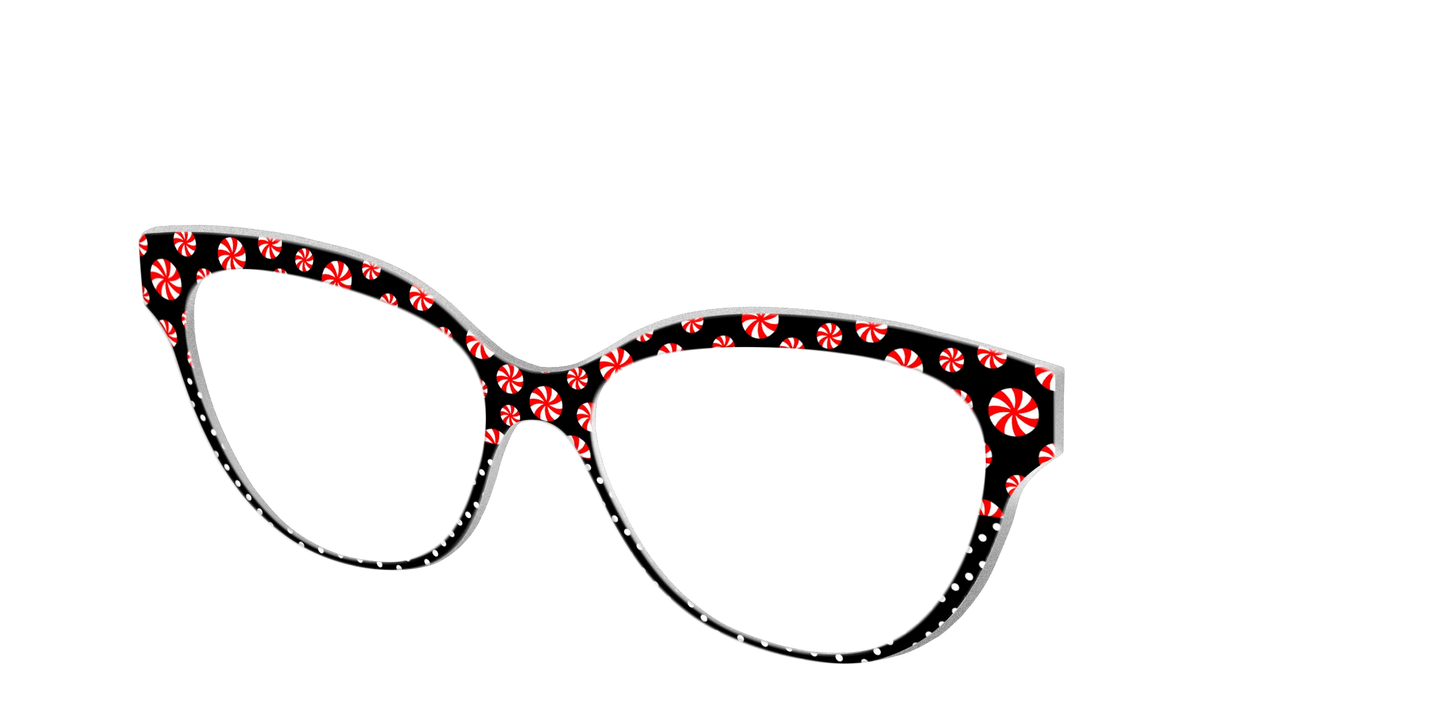 The Peppermint Pin Dot Split