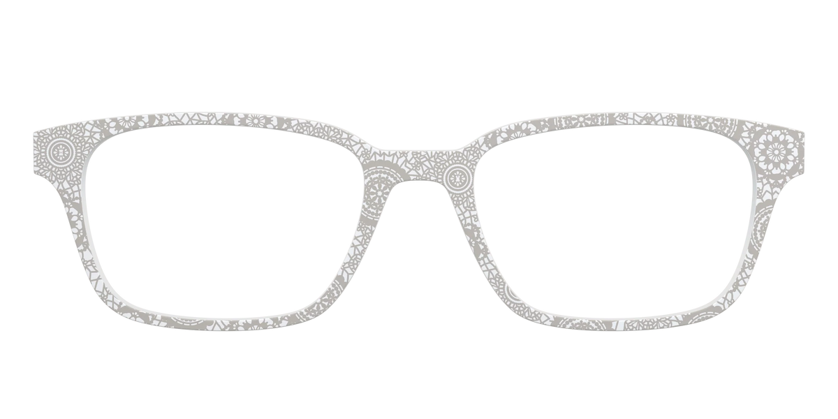 The Taupe Medallion Lace