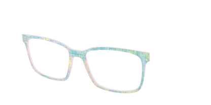 The Pastel Gradient with Holographic Hatching