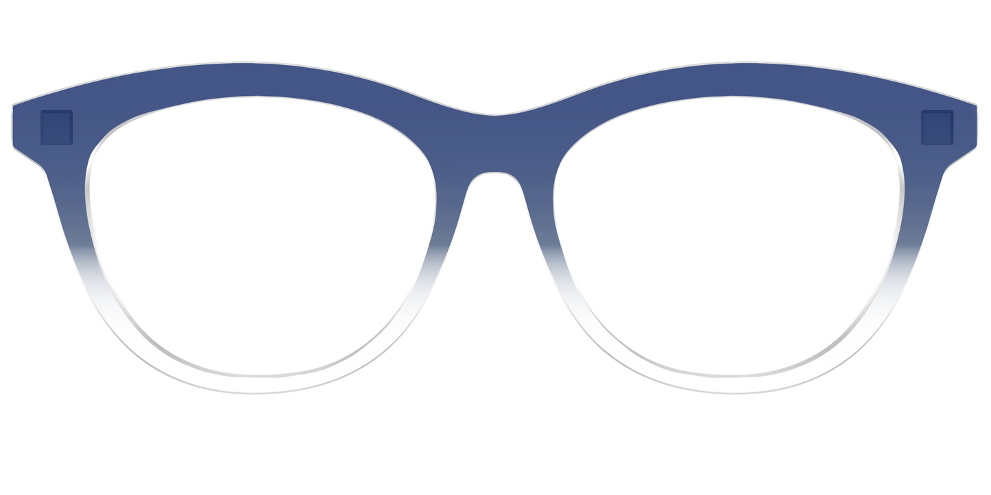 The Navy Gradient Crystal