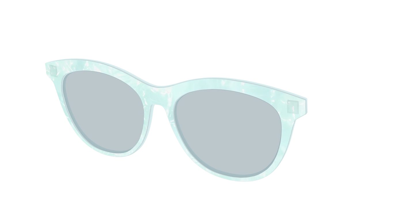 The Oceanic Pearl with Slate Blue Lens