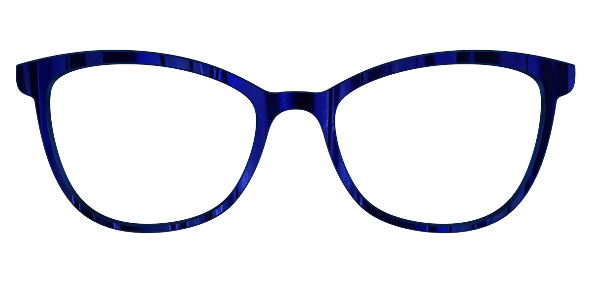 The Indigo Moire Stripes